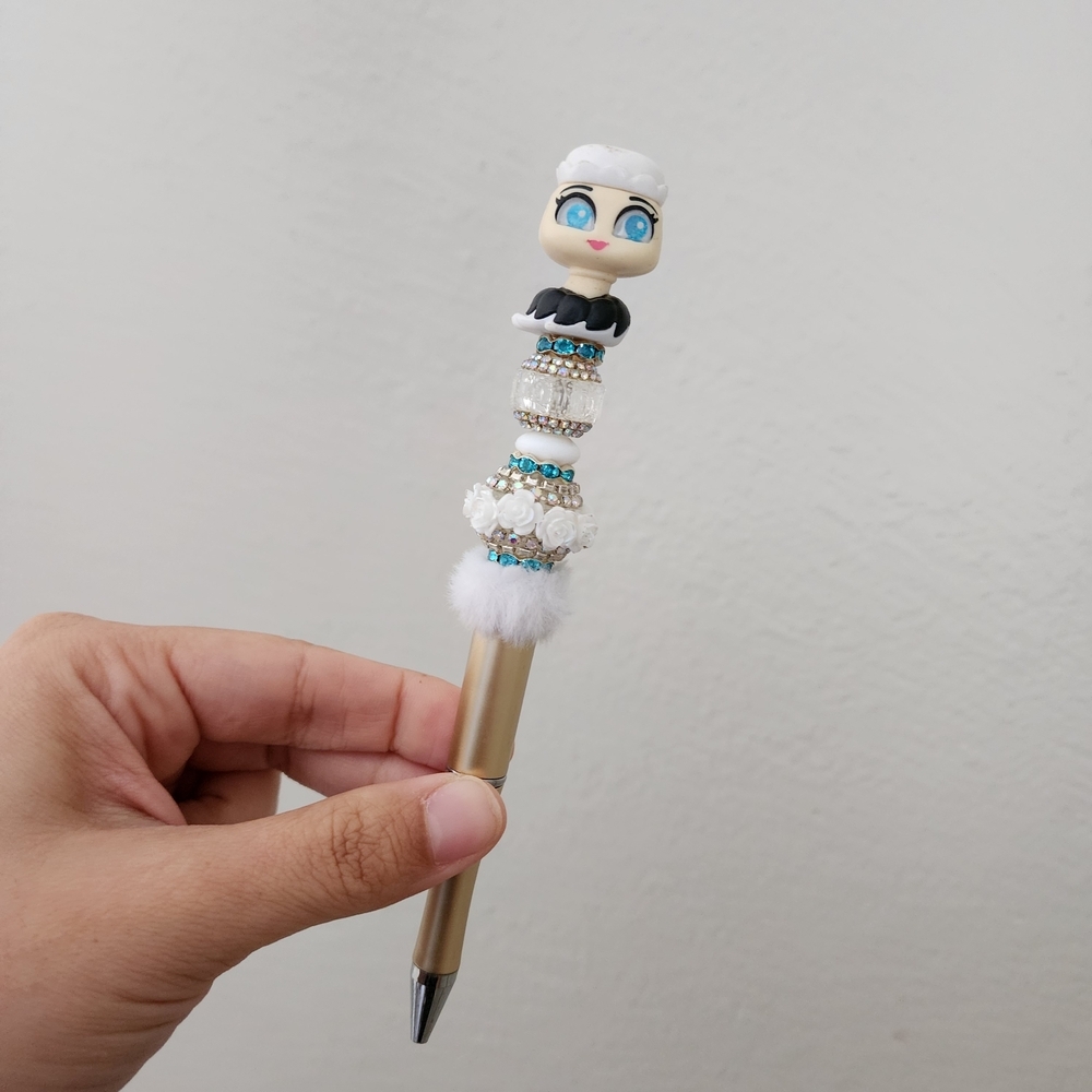 Disney Fifi Doorable Custome Beaded Pen Beauty And The Beast Character